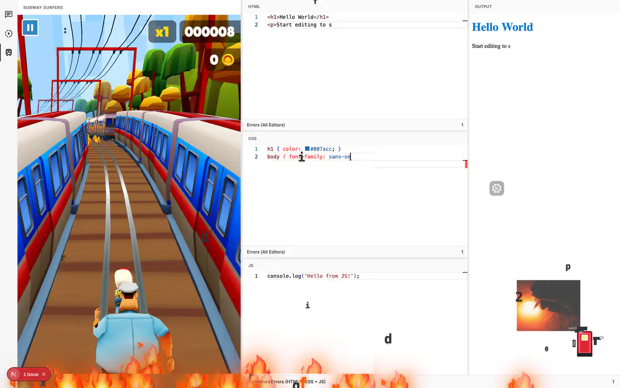 Subway Surfers Side Panel