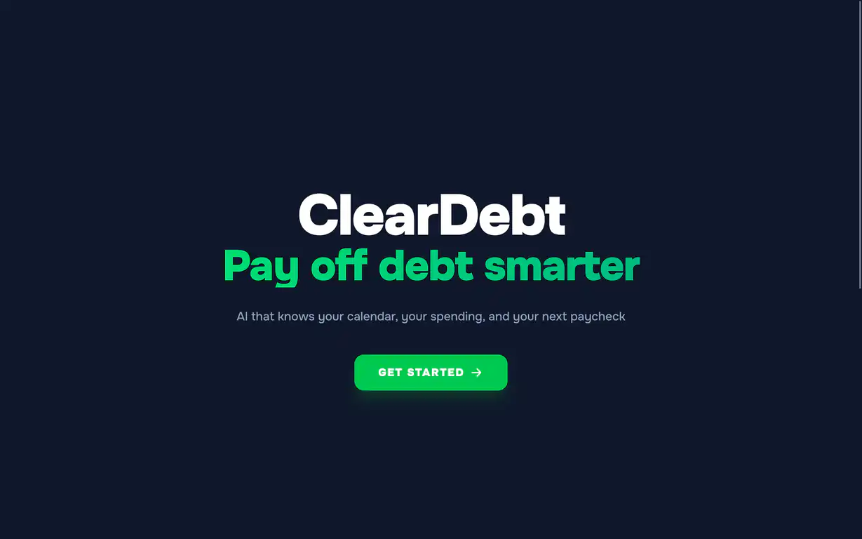 ClearDebt